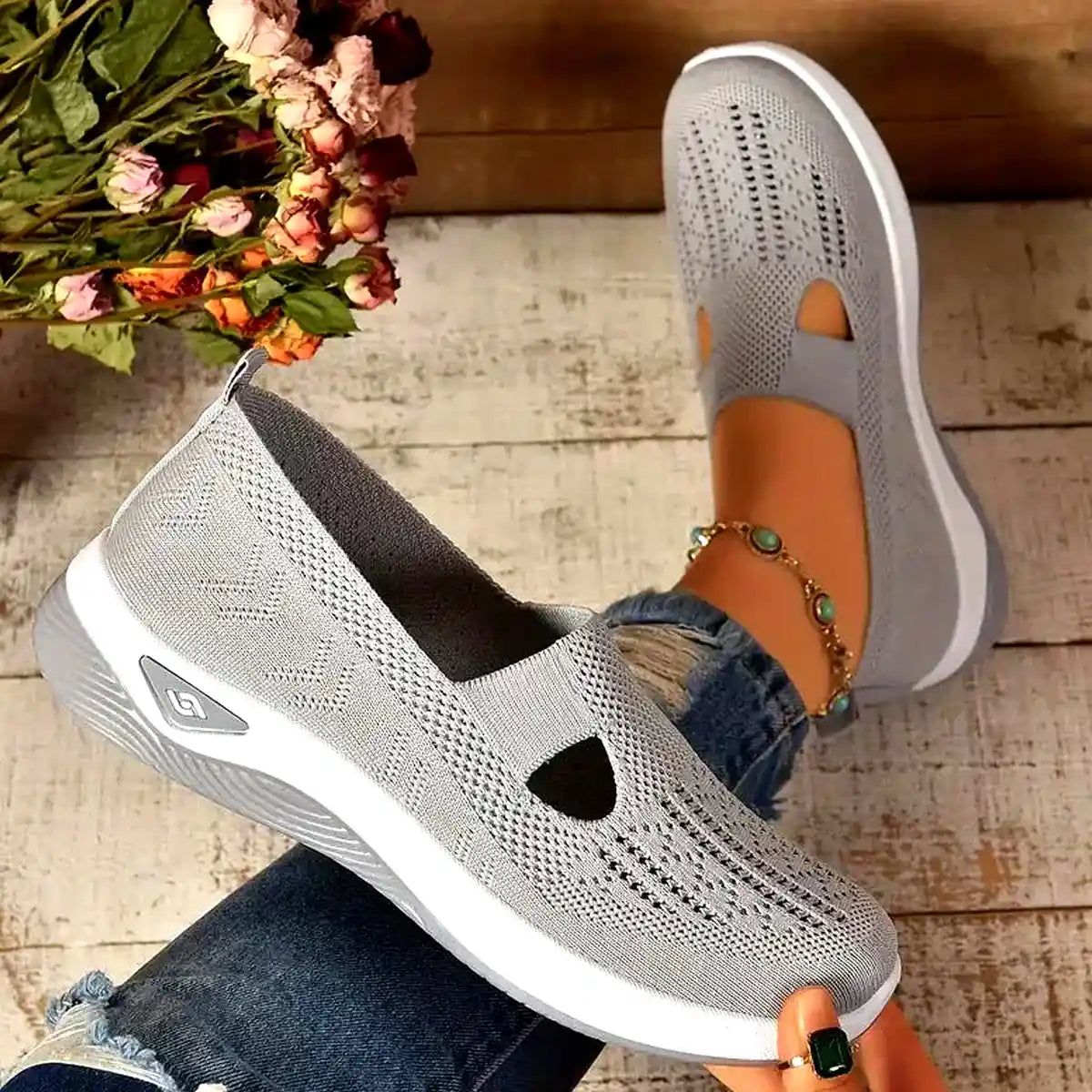 Tênis Ortopédico Ultra Comfort + Palmilha Ortopédica Grátis