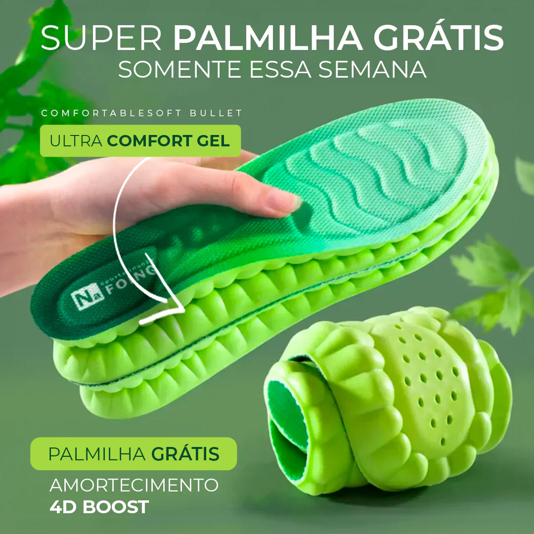 Tênis Ortopédico Ultra Comfort + Palmilha Ortopédica Grátis