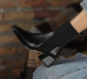 Dallas Bota Feminina Texana Western Cano Curto com Malha